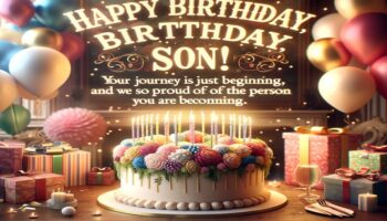 Amazing Birthday Wishes For Your Son