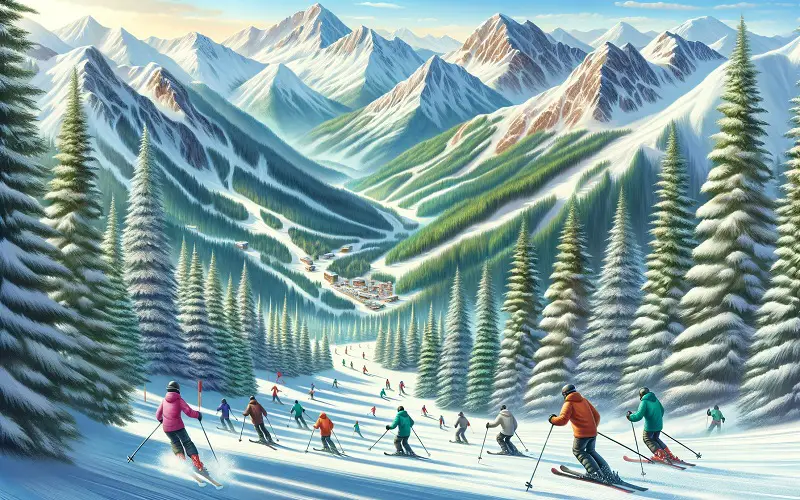 An image of budget-friendly ski resorts