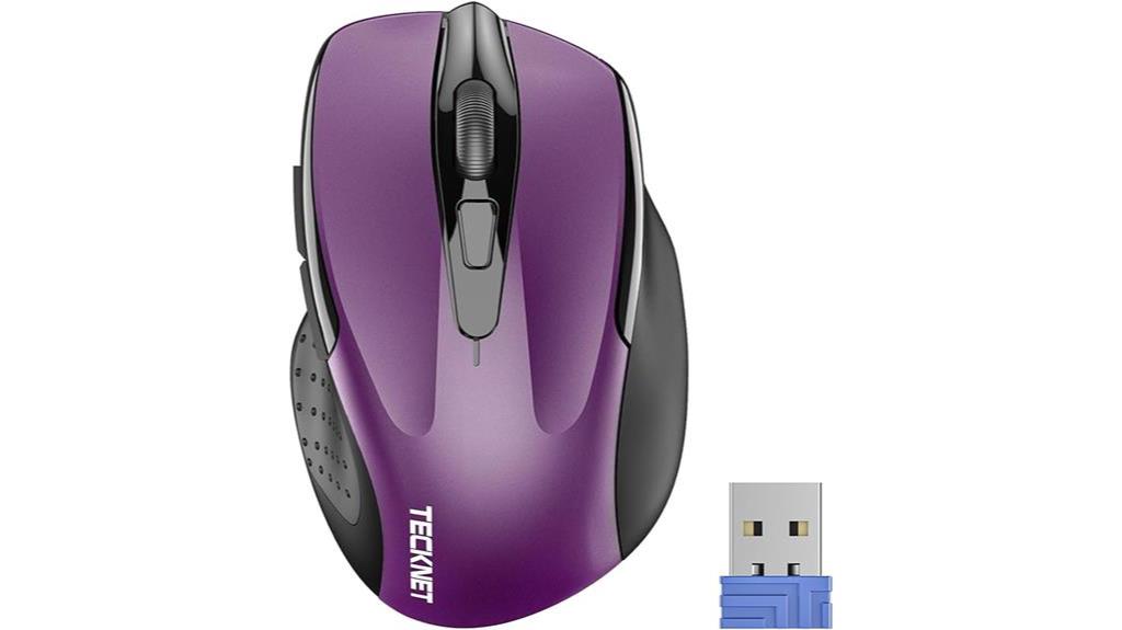 tecknet ergonomic wireless mouse