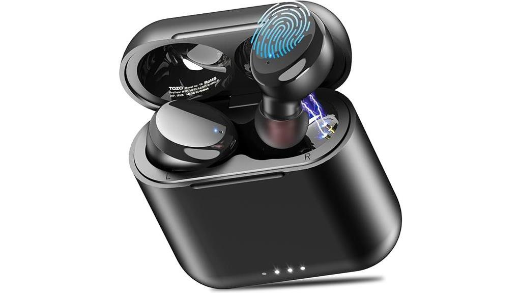 wireless earbuds with charging