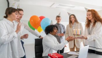 Teamwork and Cheers: Warm Birthday Wishes for a Colleague